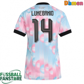 Belgien Dodi Lukebakio #14 Replik Auswärtstrikot Damen WM 2026 Kurzarm